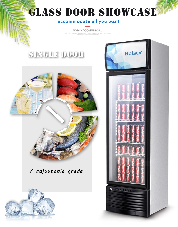 2.4 Cu FT 2.7 Cu FT 400mm Width Cold Display Drinks Mini Wine Bar for Hotel Restaurant Stores