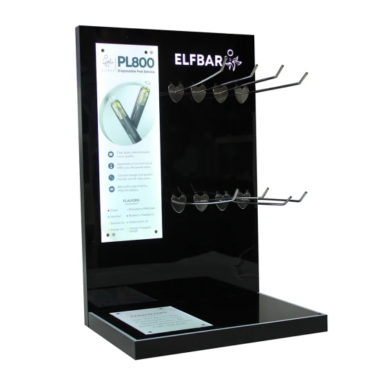 Thekendisplay liefert elektronisches Vape-Display-Rack aus Acryl